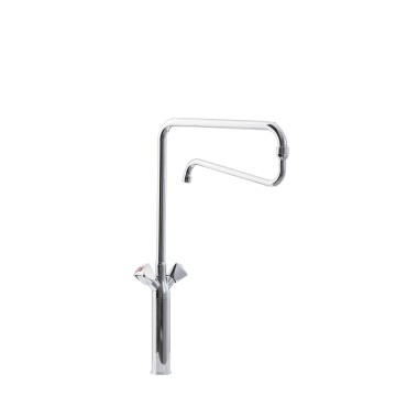 ShopDesChefs - Robinet simple trou haut avec bec pivotant  BERIT