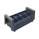 ShopDesChefs - Support pour lave-vaisselle pour couverts  450x190x180mm avec 8 compartiments