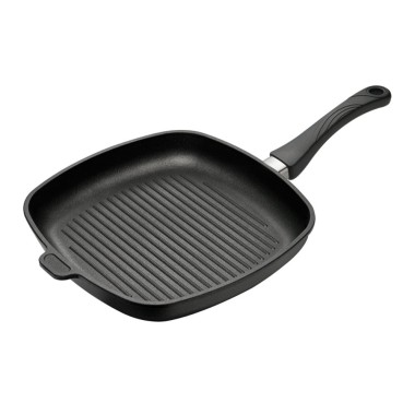 ShopDesChefs - Poêle à griller aluminium