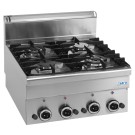 ShopDesChefs - Cuisinière à gaz  4 brûleurs