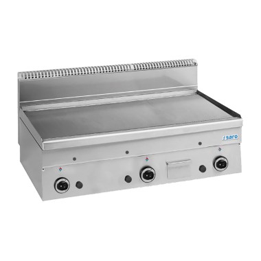ShopDesChefs - Plaque de Grill au Gaz  Lisse de Table
