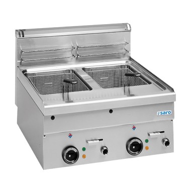 ShopDesChefs - Friteuse électrique  10+10 L sur table