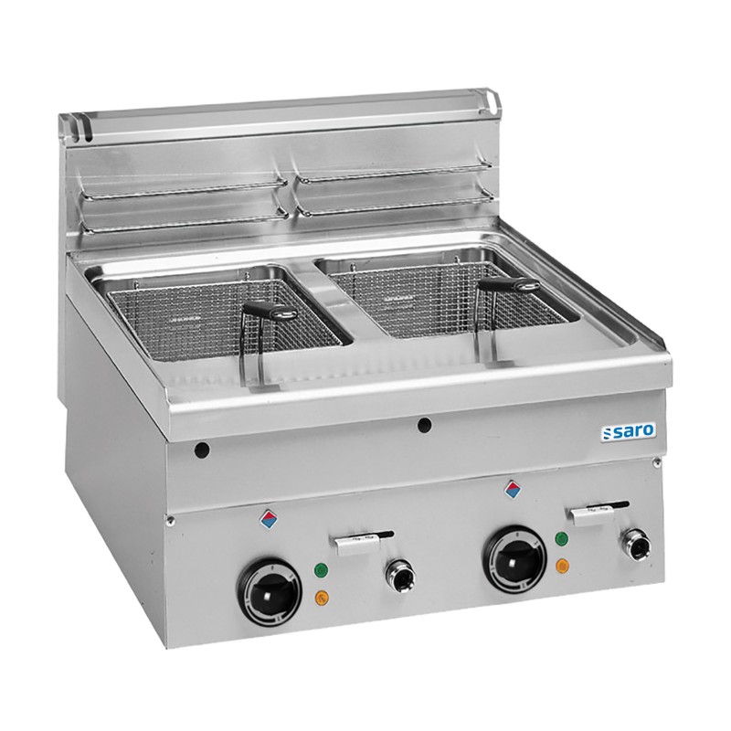 ShopDesChefs - Friteuse électrique  10+10 L sur table