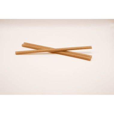 Les Nouvelles Pailles - Paille biodégradable large en canne à sucre - 12 boîtes x 300
