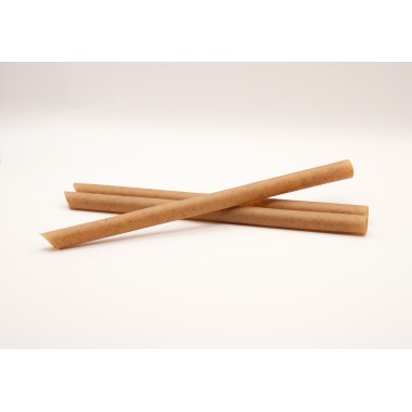 Les Nouvelles Pailles - Paille compostable coupe biseautée - 12 x 150 pailles