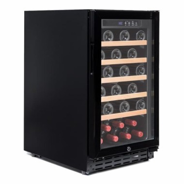 Vinobox - Cave à vin professionnelle 40 bouteilles - Noire
