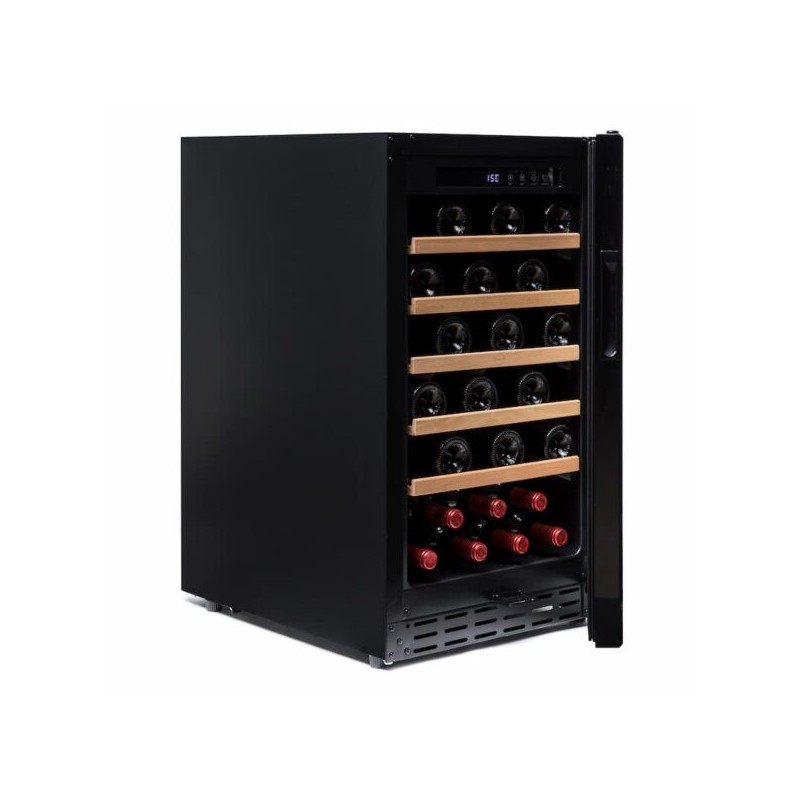 Vinobox - Cave à vin professionnelle 40 bouteilles - Noire