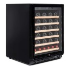 Vinobox - Cave à vin noire professionnelle 50 bouteilles