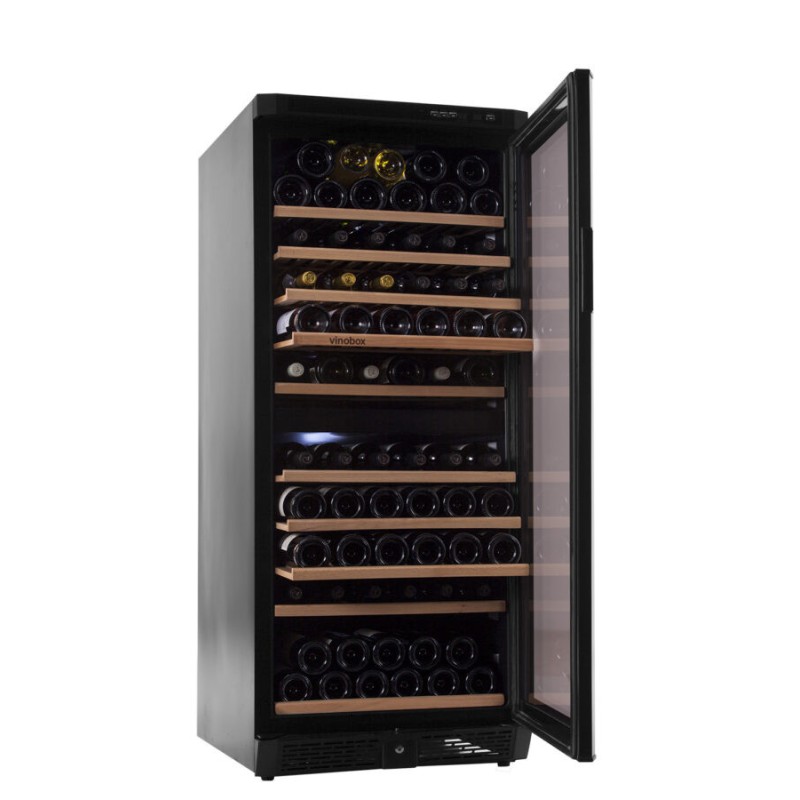 Vinobox - Cave à vin 110 bouteilles noire