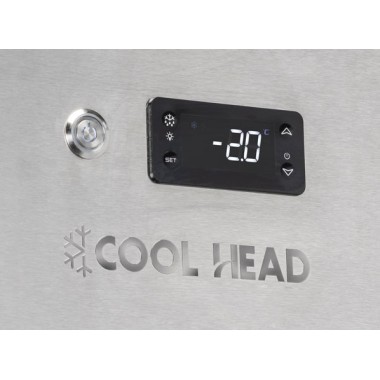 COOL HEAD - Armoire réfrigérée verticale - GN2/1 - QR 12