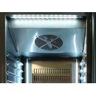 COOL HEAD - Armoire réfrigérée verticale GN2/1 porte vitrée QRG 6