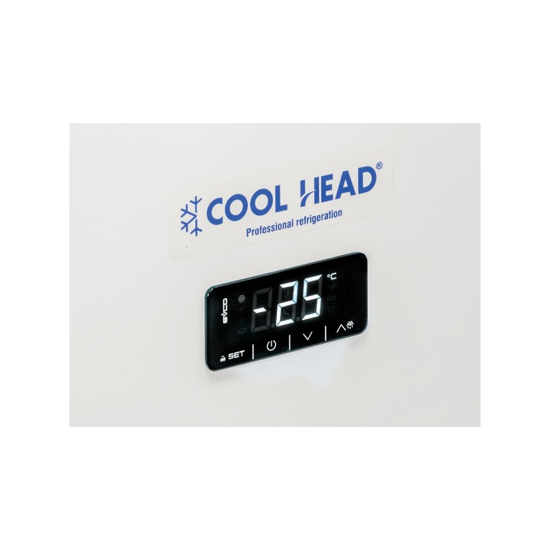 COOL HEAD - Armoire réfrigérée verticale - GN2/1 GET 688S
