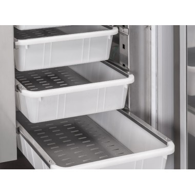 COOL HEAD - Armoire réfrigérée verticale GN2/1 pour poissons QRX 688FH