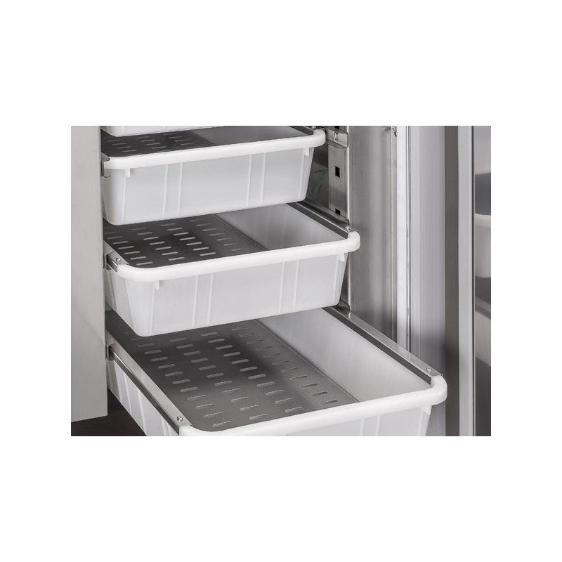 COOL HEAD - Armoire réfrigérée verticale GN2/1 pour poissons QRX 688FH