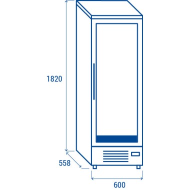 COOL HEAD -Cave de maturation viande 300 litres