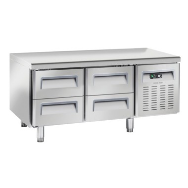 COOL HEAD - Comptoir réfrigéré positive GN1/1 - U-GN 2140