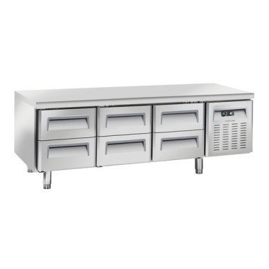 COOL HEAD - Comptoir réfrigéré positive GN1/1 - U-GN 3160