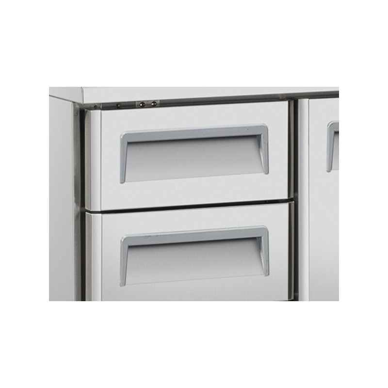 COOL HEAD - Comptoir réfrigéré positive GN1/1 - U-GN 3160
