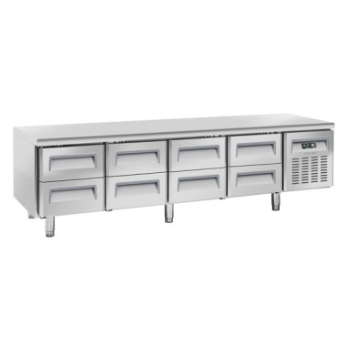 COOL HEAD - Comptoir réfrigéré positive GN1/1 - U-GN 4180