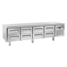 COOL HEAD - Comptoir réfrigéré positive GN1/1 - U-GN 4180