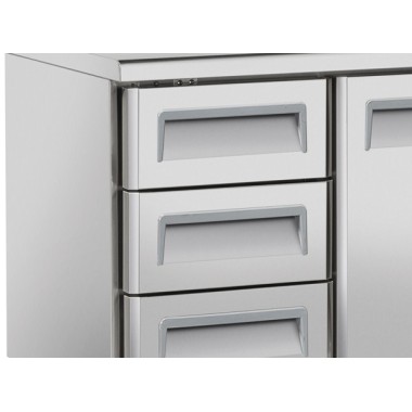 COOL HEAD - Table réfrigéré pour plateaux 325x410mm SR 3200