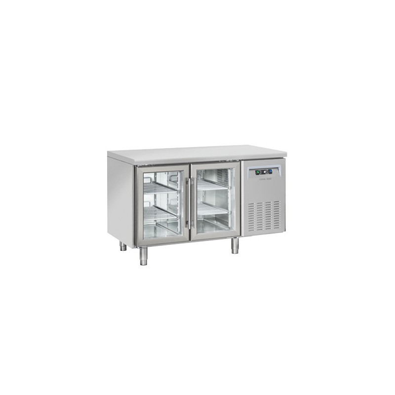 COOL HEAD -Table réfrigéré  avec portes vitrée SRG 2100