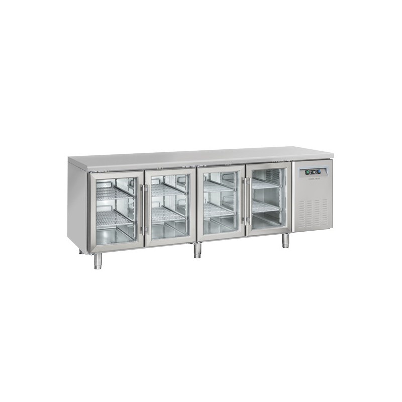 COOL HEAD - Comptoir réfrigéré pour plateaux 325x410mm - SRG 4100