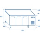 COOL HEAD - Tour réfrigéré pour plateaux 600x400mm - PA3200