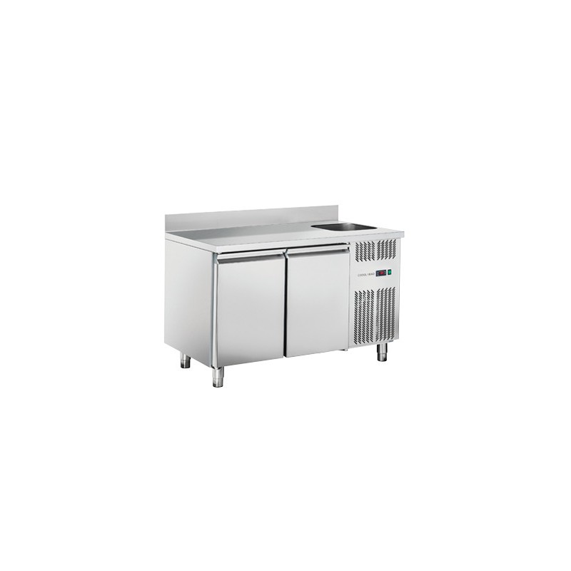 COOL HEAD - Meuble réfrigéré GN1/1 avec évier - RC 2200LV