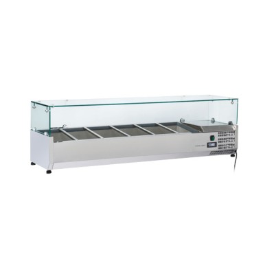 COOL HEAD - Vitrine horizontal réfrigéré GN1/3 - VRX 15/38