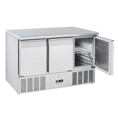 COOL HEAD - Table réfrigérée GN1/1 inox CRX 93A