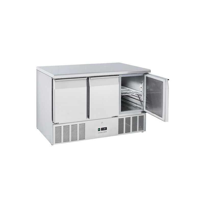 COOL HEAD - Table réfrigérée GN1/1 inox CRX 93A