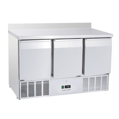 COOL HEAD - Table réfrigérée inox GN1/1 CRA 93A