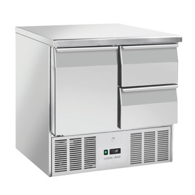 COOL HEAD - Table réfrigérée GN1/1 inox CRD 92A