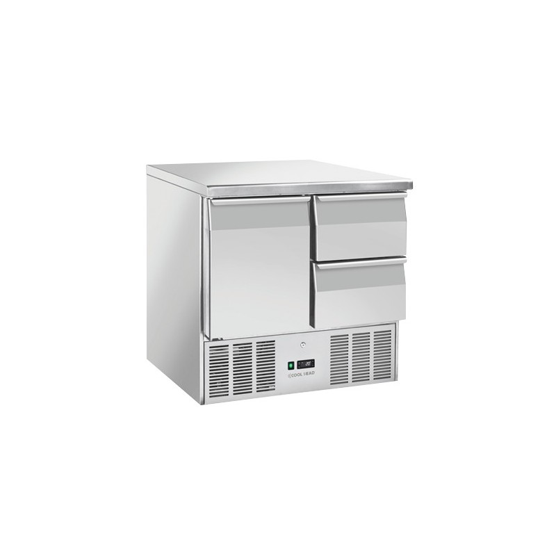 COOL HEAD - Table réfrigérée GN1/1 inox CRD 92A
