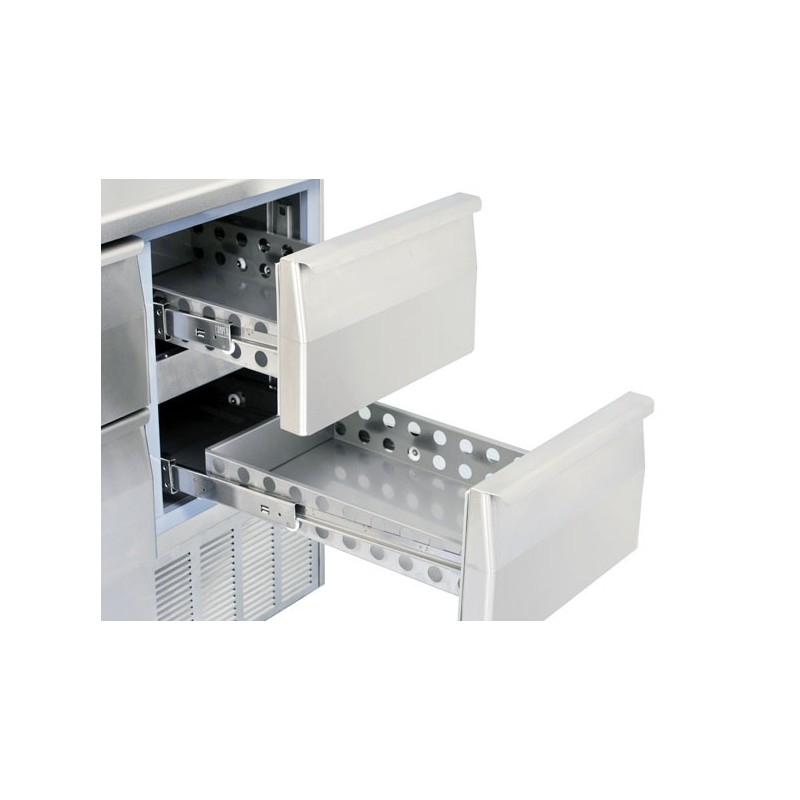 COOL HEAD - Table réfrigérée GN1/1 inox CRD 92A