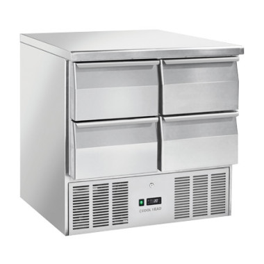 COOL HEAD - Table réfrigéré - GN1/1inox CRD 94A