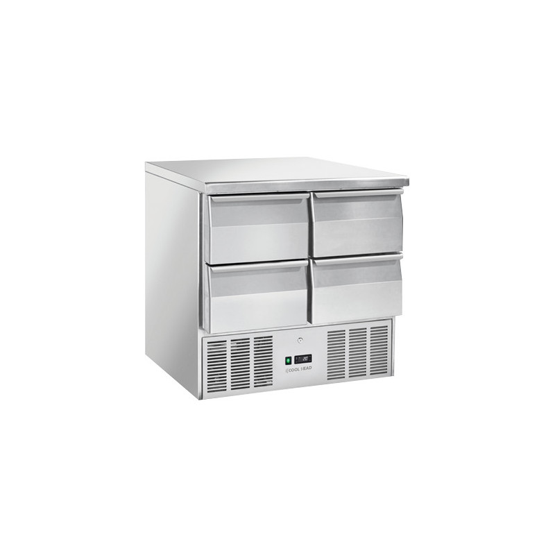 COOL HEAD - Table réfrigéré - GN1/1inox CRD 94A