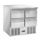 COOL HEAD - Table réfrigéré - GN1/1inox CRD 94A