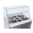 COOL HEAD - Vitrine réfrigérée ouverte GN1/1 CRQ 90A