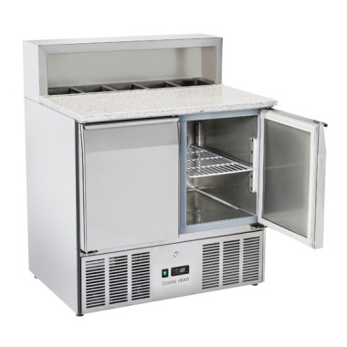 COOL HEAD -Saladette réfrigérée pizza GN1/1 CRP 90A