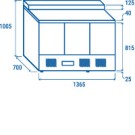 COOL HEAD - Saladette réfrigérée GN1/1 CRS 93A