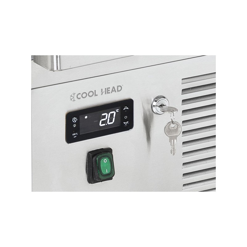 COOL HEAD - Table réfrigérée ventilée positive GN1/1 CRX 45A