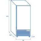 COOL HEAD - Cellule refroidissement rapide 600 x 400 mm RF 150A