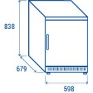 COOL HEAD - Armoire réfrigérée négative 200 litres CN 2