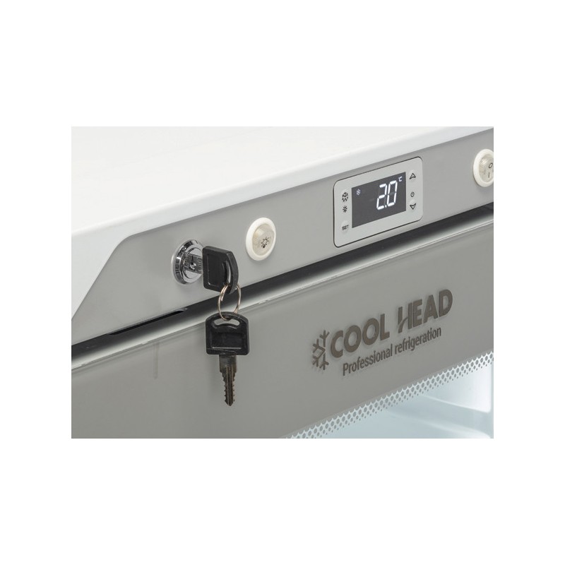 COOL HEAD - Vitrine réfrigérée positive vertical 200 litres QRG 200
