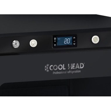 COOL HEAD - Vitrine réfrigérée positive vertical 200 litres QRG 200B