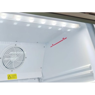 COOL HEAD - Vitrine réfrigérée positive vertical 600 litres QRG 600