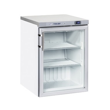 COOL HEAD - Congélateur vertical 200 litres porte en verre CNG 2