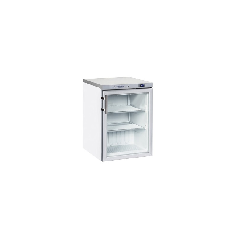 COOL HEAD - Congélateur vertical 200 litres porte en verre CNG 2